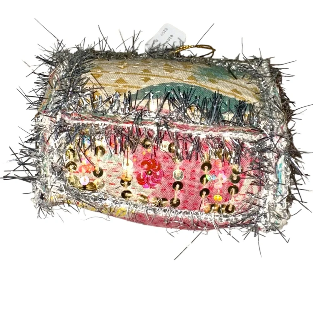 FREE PEOPLE➕SISSEL EDELBO Tinsel House Ornament NWT